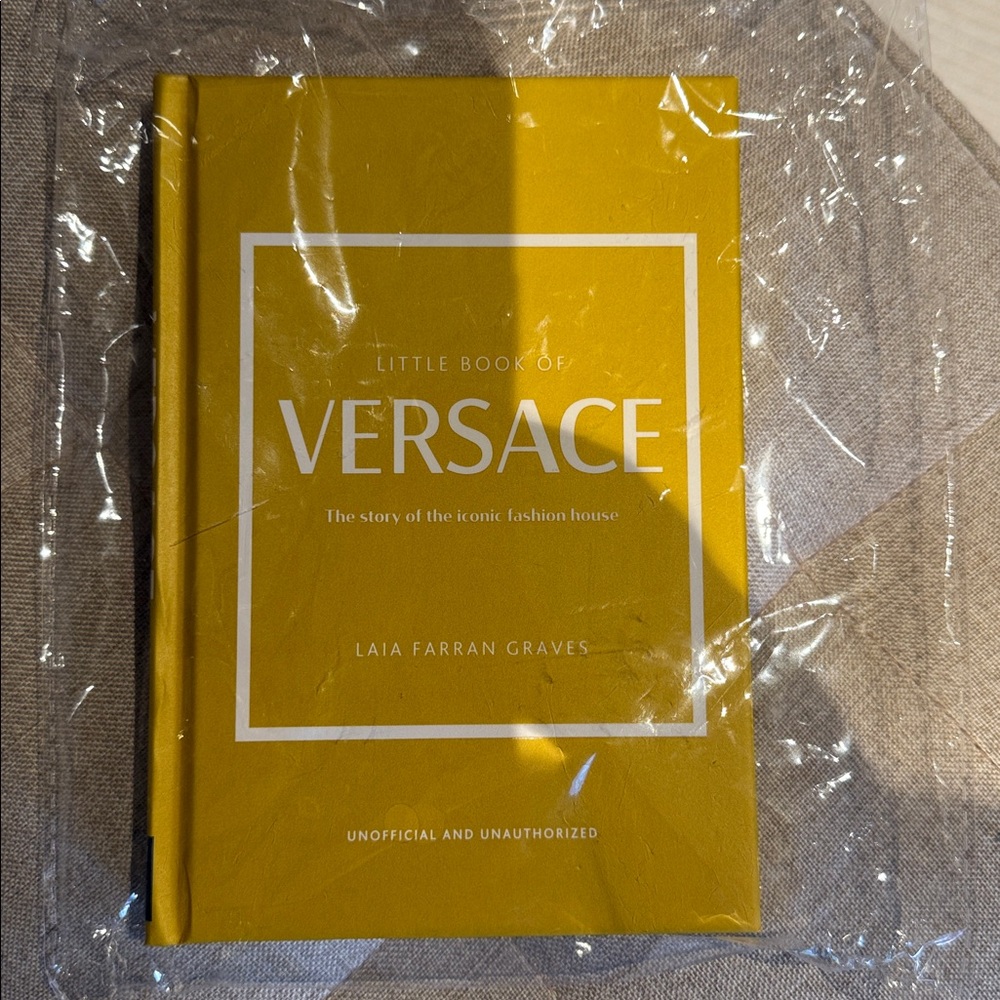 Versace Yellow Fashion Book